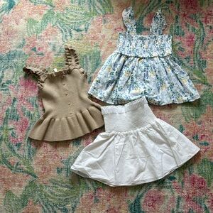 Janie & Jack Girls Size 8 Bundle